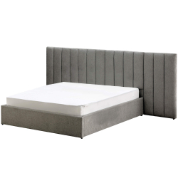 Cama de casal elevatória REI - cinzento