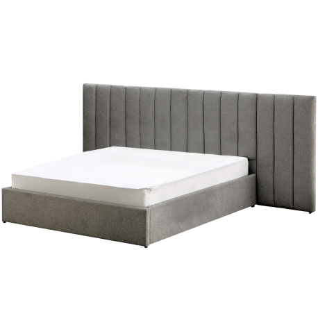 Cama de casal elevatória REI - cinzento
