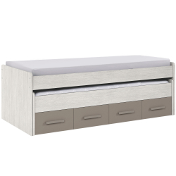 LAS VEGAS bed with 2 drawers