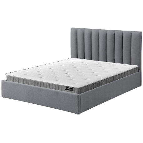 Pack cama de casal elevatória AUSSIE + colchão ETERNO - cinzento Pack cama de casal elevatória AUSSIE + colchão ETERNO - cinzento