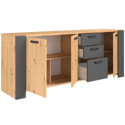 Pack sala de jantar TRAVIS - Carvalho Artesanato e Caxemira