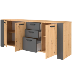 Pack sala de jantar TRAVIS - Carvalho Artesanato e Caxemira