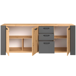 Pack sala de jantar TRAVIS - Carvalho Artesanato e Caxemira