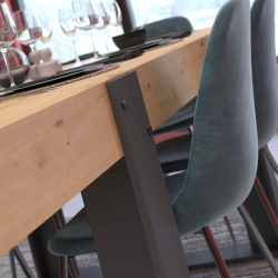 Pack sala de jantar TRAVIS - Carvalho Artesanato e Caxemira