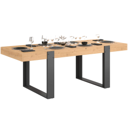 Pack sala de jantar TRAVIS - Carvalho Artesanato e Caxemira