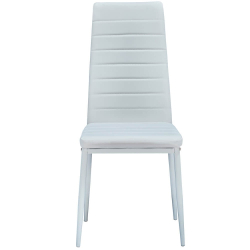 PACK Mesa de Jantar NOVARA + 6 Cadeiras ZARA II Brancas - Table and Chair Sets PACK Mesa de Jantar NOVARA + 6 Cadeiras ZARA II Brancas - Table and Chair Sets