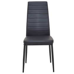 PACK Mesa de Jantar TOLOSA 150-200cm + 4 Cadeiras ZARA II Pretas - Table and Chair Sets PACK Mesa de Jantar TOLOSA 150-200cm + 4 Cadeiras ZARA II Pretas - Table and Chair Sets