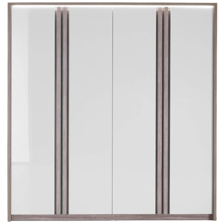 Pack quarto de casal PESARO com LED Pack quarto de casal PESARO com LED