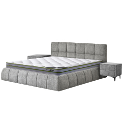 Pack cama de casal elevatória NEWCASTLE + colchão PRESTIGE +2 mesas de cabeceira - Packs Double Beds Pack cama de casal elevatória NEWCASTLE + colchão PRESTIGE +2 mesas de cabeceira - Packs Double Beds