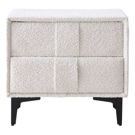 Pack cama elevatória NEWCASTLE + colchão PRESTIGE + 2 mesas de cabeceira - Branco (140cm) Pack cama elevatória NEWCASTLE + colchão PRESTIGE + 2 mesas de cabeceira - Branco (140cm)