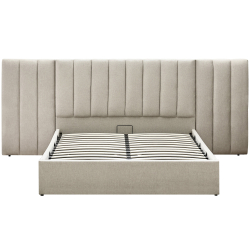 Pack cama de casal elevatória REI + colchão NEW PALACIO - Marfim Pack cama de casal elevatória REI + colchão NEW PALACIO - Marfim