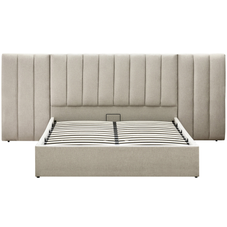 Pack cama de casal elevatória REI + colchão NEW PALACIO - Marfim Pack cama de casal elevatória REI + colchão NEW PALACIO - Marfim