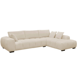Sofá chaise longue CALIFORNIA - marfim (JYM2338-1)