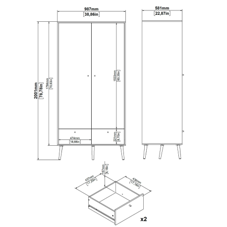 PACK Quarto de Casal BODO - Packs Quartos de Casal PACK Quarto de Casal BODO - Packs Quartos de Casal
