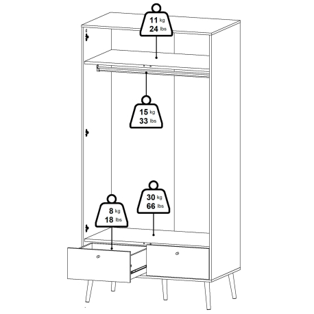 PACK Quarto de Casal BODO - Packs Quartos de Casal PACK Quarto de Casal BODO - Packs Quartos de Casal