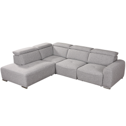 Sofá de Canto LORD com chaise longue- cinzento - direita Sofá de Canto LORD com chaise longue- cinzento - direita
