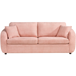Sofá de 3 lugares CHLOE com cama - rosa velho Sofá de 3 lugares CHLOE com cama - rosa velho