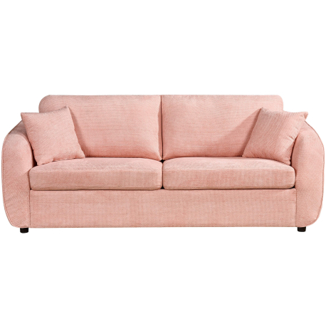 Sofá de 3 lugares CHLOE com cama - rosa velho Sofá de 3 lugares CHLOE com cama - rosa velho