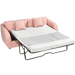 Sofá de 3 lugares CHLOE com cama - rosa velho Sofá de 3 lugares CHLOE com cama - rosa velho