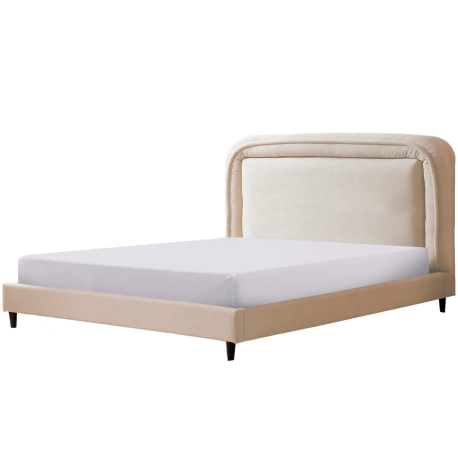 Pack cama de casal COLETTE + colchão ETERNO - marfim Pack cama de casal COLETTE + colchão ETERNO - marfim