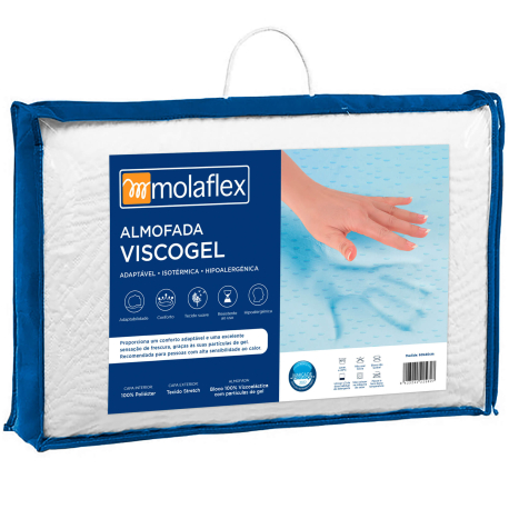 Almofada MOLAFLEX VISCOGEL Almofada MOLAFLEX VISCOGEL