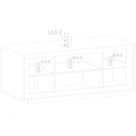 APARADORSKY4P - Sideboards