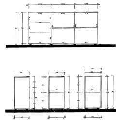 Aparador VENUS - medidas internas Aparador VENUS - medidas internas