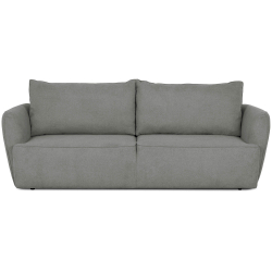 Sofá 3 lugares MERLIN com cama - Grupo 3 -Brooklyn Anthracite - cinzento escuro