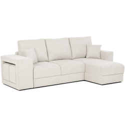 Sofá chaise longue reversível MASSIMO com cama e baú - Sofas with Chaise Longue