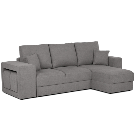 Sofá chaise longue reversível MASSIMO com cama e baú - Sofas with Chaise Longue Sofá chaise longue reversível MASSIMO com cama e baú - Sofas with Chaise Longue