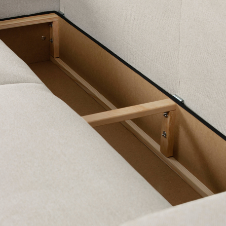 Sofá 3 lugares MASSIMO com cama, baú e puffs - 3 Seater Sofas Sofá 3 lugares MASSIMO com cama, baú e puffs - 3 Seater Sofas