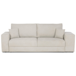 Sofá 3 lugares MASSIMO com cama, baú e puffs - 3 Seater Sofas