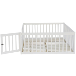 Pack cama infantil PARK + colchão SPRING ROLLER - branco