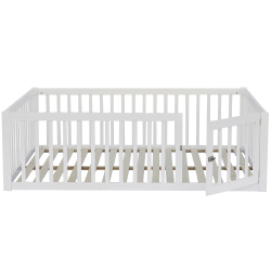 Pack cama infantil PARK + colchão SPRING ROLLER - branco