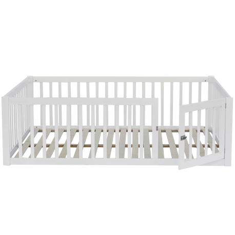 Pack cama infantil PARK + colchão SPRING ROLLER - branco