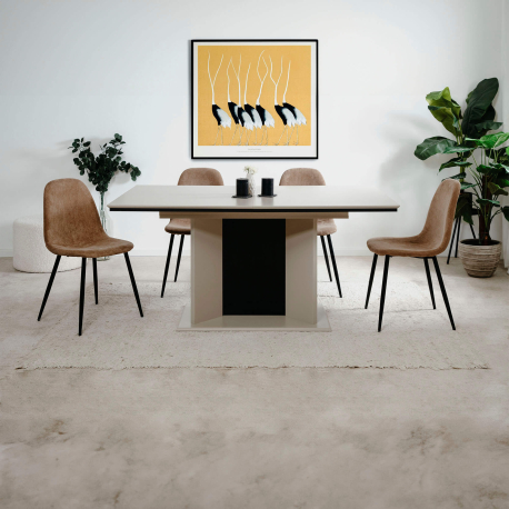 Mesa retangular extensível NOVARA (160-200cm) - Dining Tables Mesa retangular extensível NOVARA (160-200cm) - Dining Tables