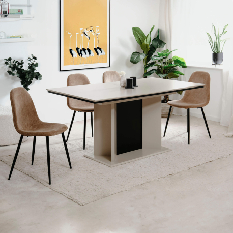 Mesa retangular extensível NOVARA (160-200cm) - Dining Tables Mesa retangular extensível NOVARA (160-200cm) - Dining Tables