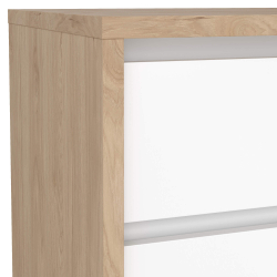 Mesa de cabeceira ALVELOS com 2 gavetas