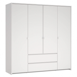 Roupeiro ALVELOS com 4 portas e 2 gavetas - Closet with Crash Doors