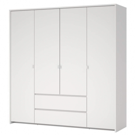 Roupeiro ALVELOS com 4 portas e 2 gavetas - Closet with Crash Doors