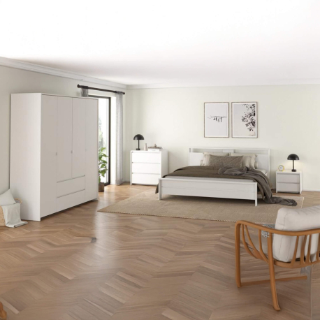 Roupeiro ALVELOS com 4 portas e 2 gavetas - Closet with Crash Doors
