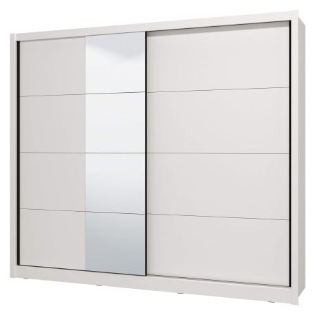 Roupeiro ALBI (245cm) com espelho - Closet with Running Doors Roupeiro ALBI (245cm) com espelho - Closet with Running Doors