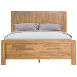 Cama de casal KIANA - Carvalho