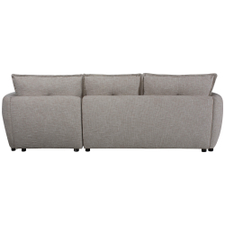 Sofá chaise longe ISADORA com cama e baú - Marfim -