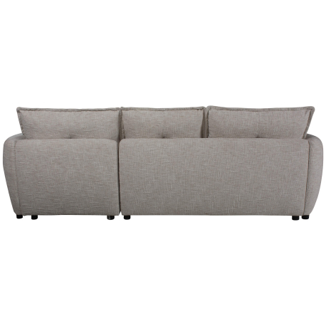 Sofá chaise longe ISADORA com cama e baú - Marfim -