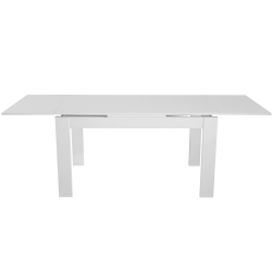 Pack mesa BUDAPESTE + 4 cadeiras DALAS - branco Pack mesa BUDAPESTE + 4 cadeiras DALAS - branco