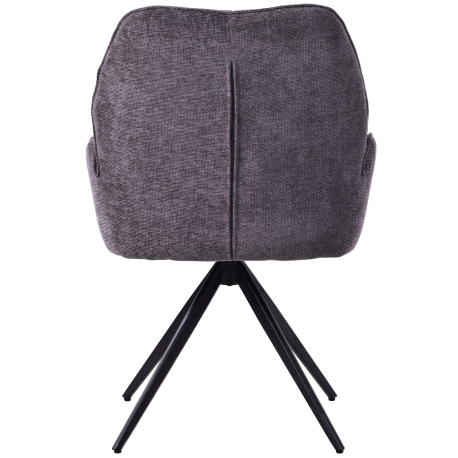 Pack mesa extensível MIA + 4 cadeiras RICKY - Preto e Cinzento Pack mesa extensível MIA + 4 cadeiras RICKY - Preto e Cinzento