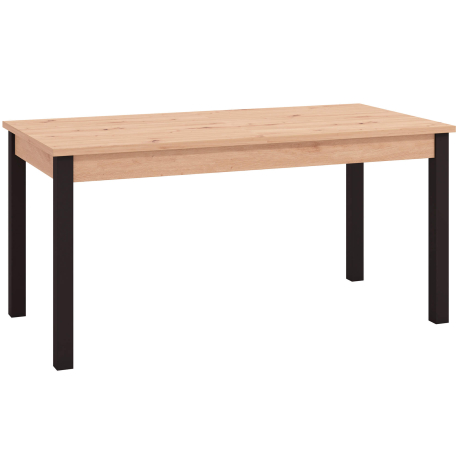 Pack mesa extensível VANDEA + 6 cadeiras ZARA II - Carvalho Artesanato e Preto Mate Pack mesa extensível VANDEA + 6 cadeiras ZARA II - Carvalho Artesanato e Preto Mate