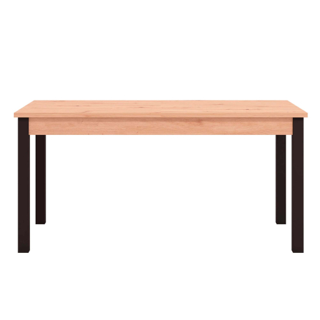 Pack mesa extensível VANDEA + 6 cadeiras ZARA II - Carvalho Artesanato e Preto Mate Pack mesa extensível VANDEA + 6 cadeiras ZARA II - Carvalho Artesanato e Preto Mate