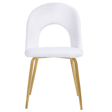 Pack mesa extensível CECILE + 4 cadeiras LINDA - branco e preto Pack mesa extensível CECILE + 4 cadeiras LINDA - branco e preto